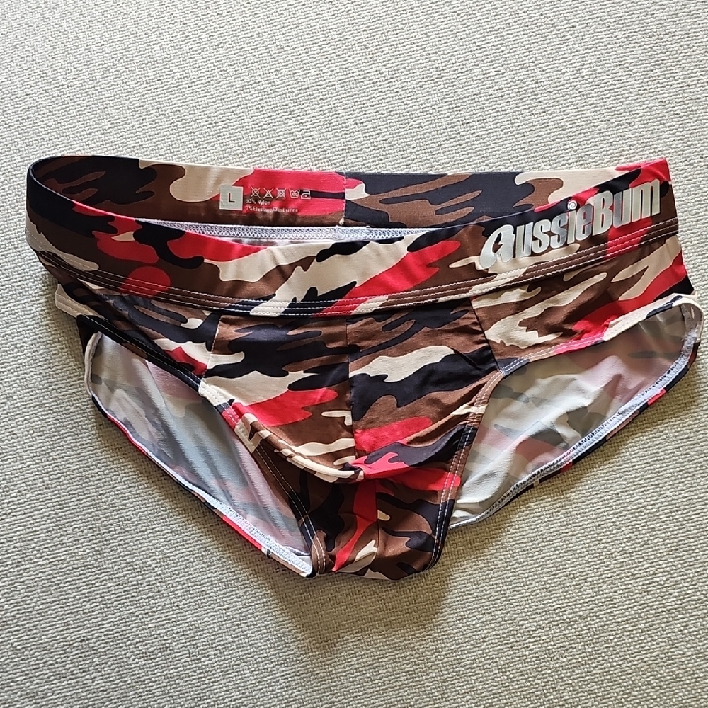 AussieBum Men's Camouflage Briefs